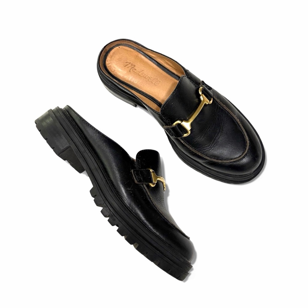 Madewell Leather Loafers with Horsebit